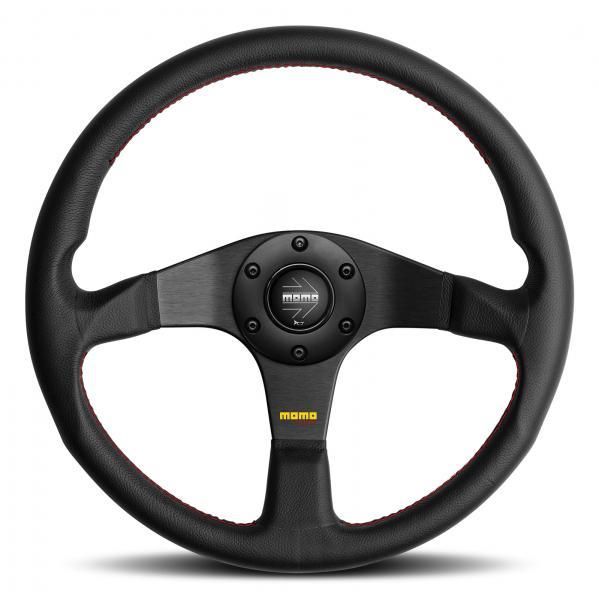 Momo Volante Afinador negro 320 mm
