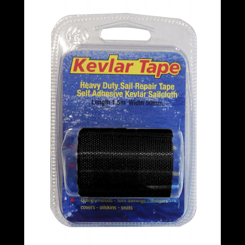 CC Marine Black Kevlar Tape for Sail Repair BLACK KEVLAR TAPE