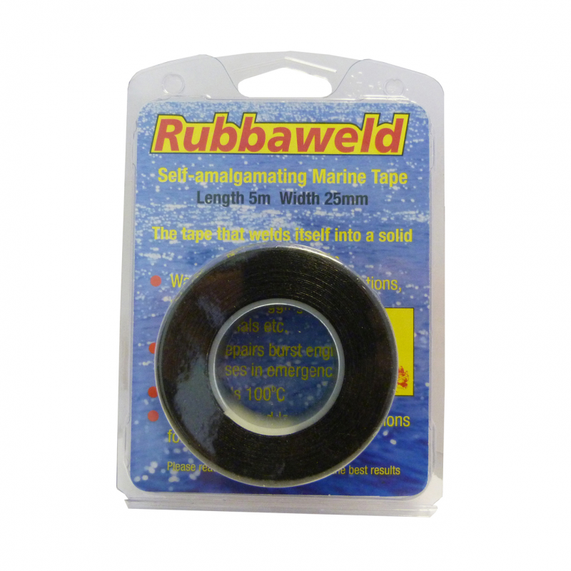 CC Marine Rubbaweld Weißes Klebeband 5m Hmm 25 Segelreparatur RUBBAWELD WEISS 25X5