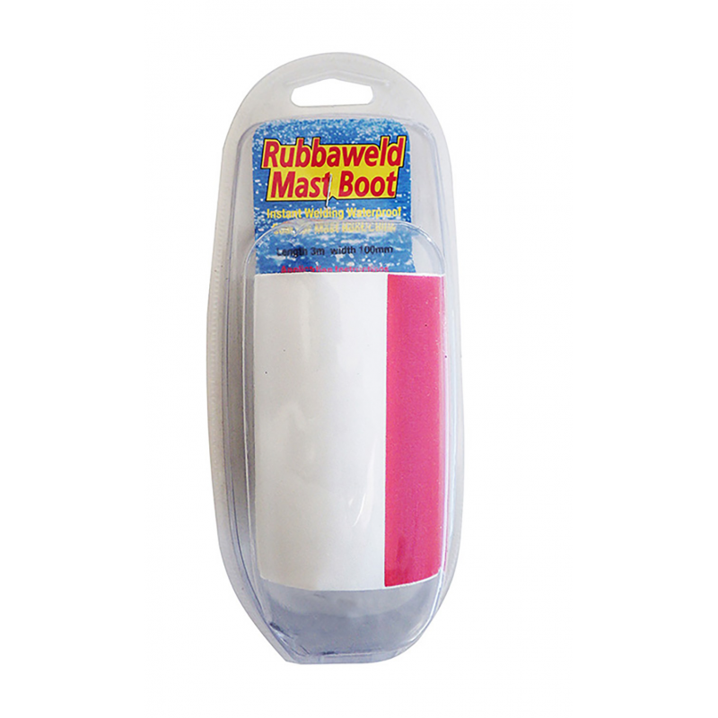 Cinta adhesiva CC Marine Rubbaweld blanca de 3 m y 10 cm para reparación de velas RUBBAWELD BLANCA
