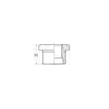 Guidi Nipless Ridotto M-F Da 3/8 a 1/4 241.3/8X1/4