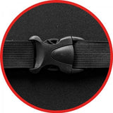 Soporte cervical Momo Comfort negro/rojo
