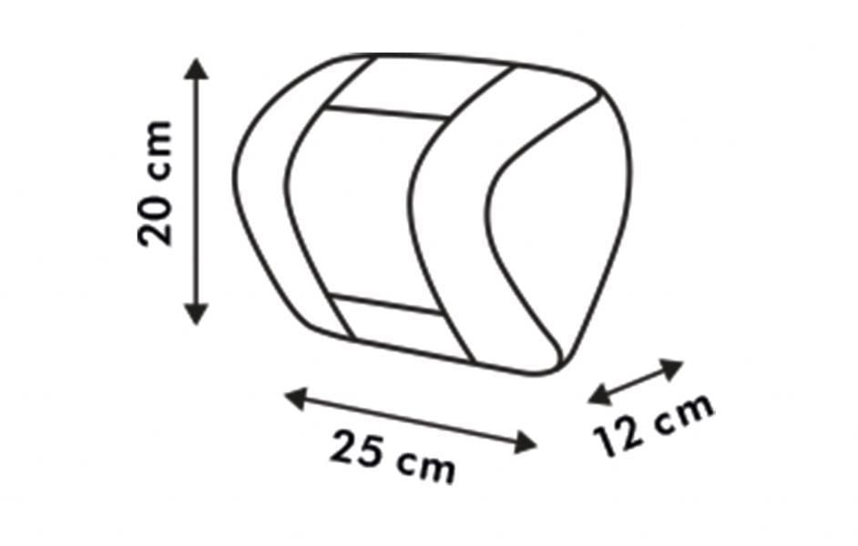 Soporte cervical Momo Comfort negro/carbono
