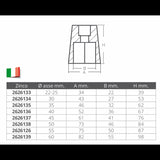Tecnoseal Anodo Ricambio Diametro mm 55 In Zinco RA060