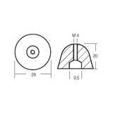 Tecnoseal Ogiva für Bugschub 00731