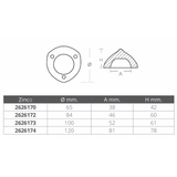 Enrico Polipodio Ogiva Max Prop Diametro mm 38 OG009