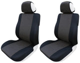 Cora Manufacturing Coprisedili anteriori Espresso Sport tg. grande tess. cotone stampato pois beige