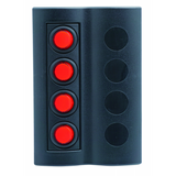 Panel eléctrico FNI 4 interruptores HF60-064BO 1 INTERRUPTOR ON-ON