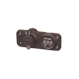 AAA-Panel mit USB-Buchse und Voltmeter 01433