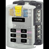 Blue Sea St Blade 6 Sicherungshalterpanel und Erdung 5025-BSS