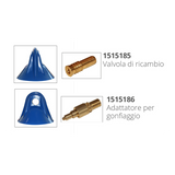 Guardabarros Majoni Plastics BV M1 Diámetro mm 120X450 208 BLANCO/AZUL