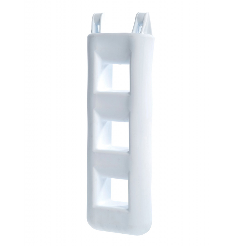 Majoni Plastics B.V. Parabordo a Scaletta a 2 Gradini 1291 WHITE