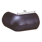 Guardabarros de esquina negro Bao Long resistente a rayos UV, aceite, diésel y productos químicos BL-705 NEGRO