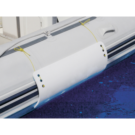 Guardabarros de nervadura blanca 350x800x12 mm 55796 Plastimo