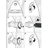 Plastimo Parabordo Rib Blu Diametro Cm 12X48 66346