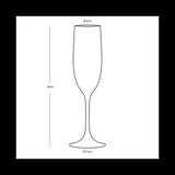 Marine Business Nautica Bicchieri Da Champagne Serie Party 28105