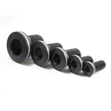 Trudesign Schwarze Borddurchführung 1/2 Zoll Gewinde TRU90424