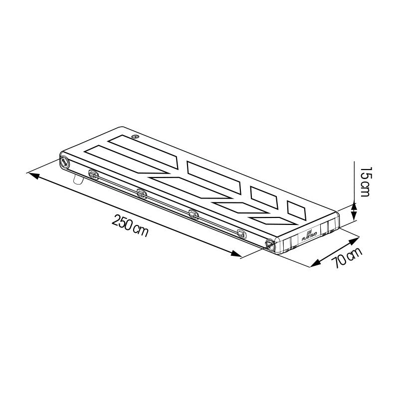 Plastimo Passerella Gonfiabile Galleggiante 67153