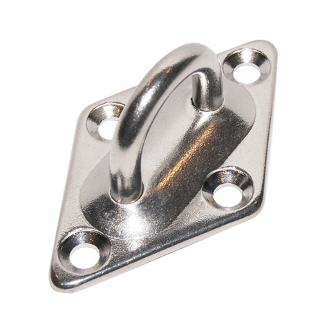 Placa de acero inoxidable Marine Town Nautica mm 37X59 8824239