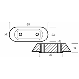 Tecnoseal Piastra In Zinco 2-15 Hp 01402