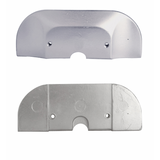Enrico Polipodio Alpha One-Alpha Ii Gen Zin 00814 Plate Mercury - Mercruiser Anodes