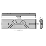 Tecnoseal Piastra In Zinco 00842