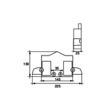 Tecnoseal-Platte für Sterndrive 01157