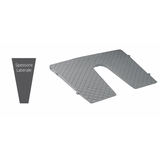 Placa protectora de popa gris Lalizas 195138