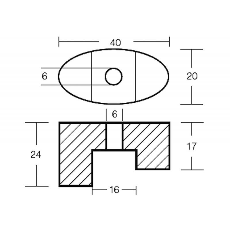 Tecnoseal Anodo Vetus 03502