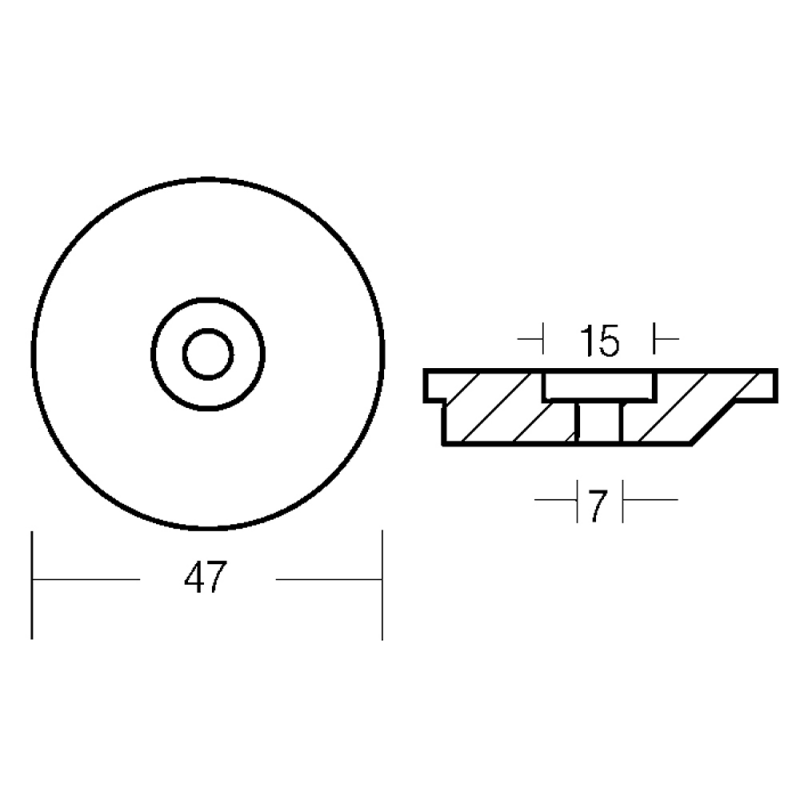 Tecnoseal Piastrina 9, 9-15 Hp 01206