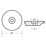 Tecnoseal Piastrina 9, 9-15 Hp 01206