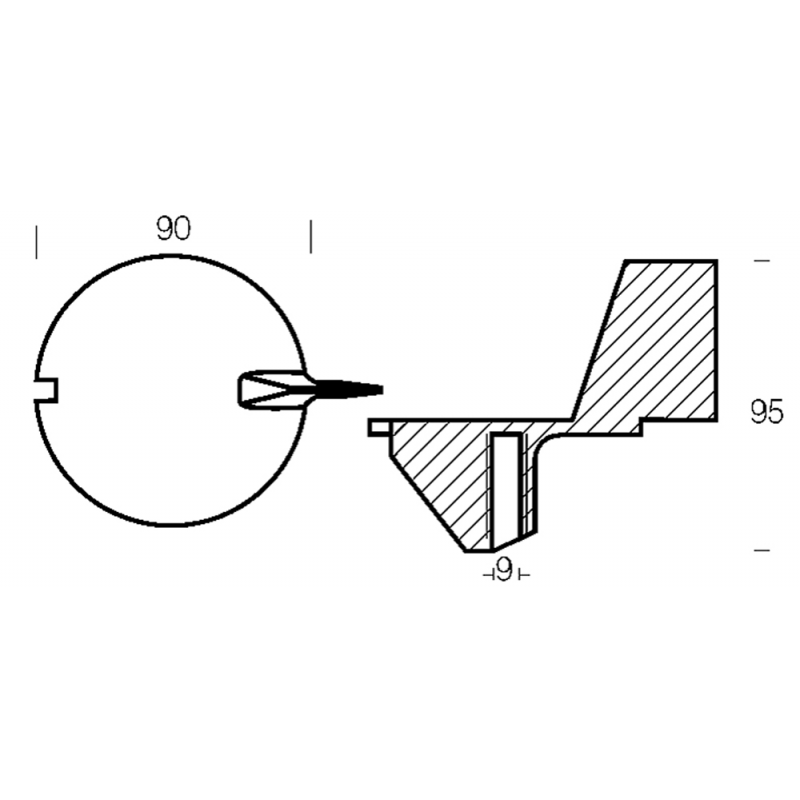 Enrico Polipodio Pinna America 25 Hp 00812 Anodi Mercury - Mercruiser