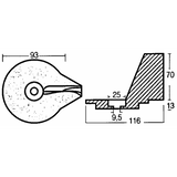 Tecnoseal Pinna In Zinco 00829