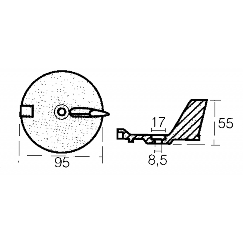 Tecnoseal Flosse Manta/Barracuda 01913
