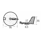 Tecnoseal Flosse Manta/Barracuda 01913