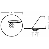 Tecnoseal Pinna Serratura Raffredamento 115 Hp 01209