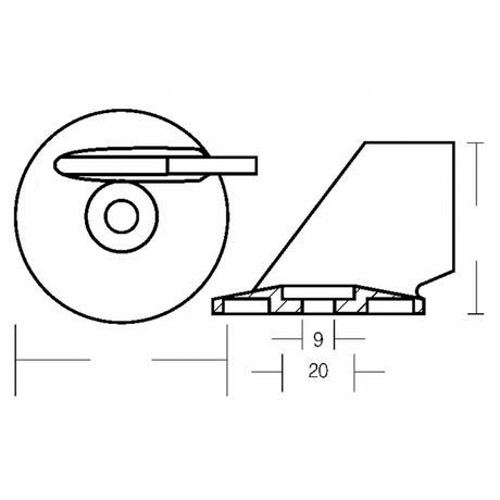 Aleta Tecnoseal con refrigeración 55-65 Hp 01201