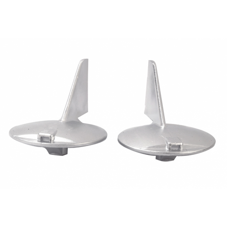 Enrico Polipodio Right Fin 150-200 Hp Zn 01133DX Anodes Yamaha - Mariner