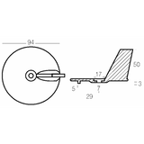 Tecnoseal Pinna 25-30 Hp 01130
