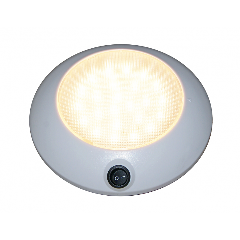 A.A.A. Plafoniera a 24 Led 12 Volt 00555-WH