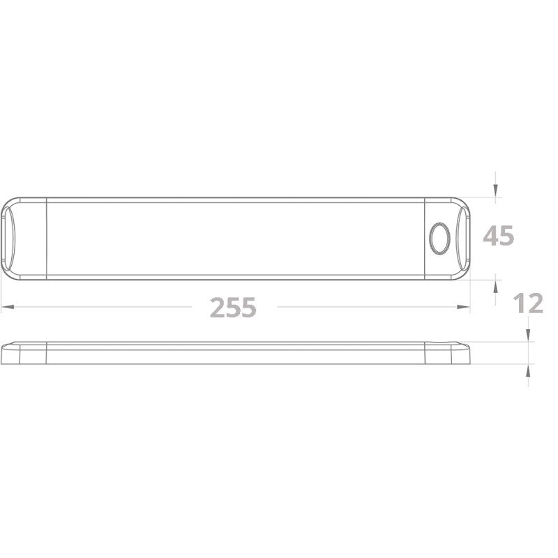 A.A.A. Plafoniera a Led Bianchi/Blu 10-30V 01623-WB