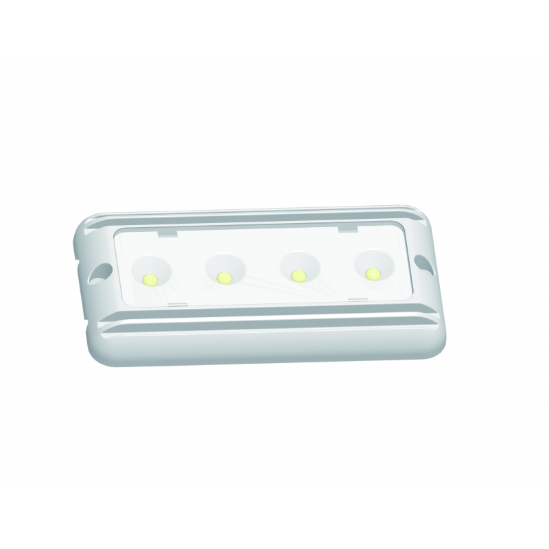 A.A.A. Plafoniera In Alluminio a 4 Led 01614-WH