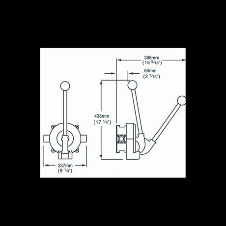 Whale Gusher Titan HD 71972 Handpumpe