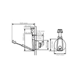 Plastimo Pompa a Mano Modello 925 No By-Pass 39539