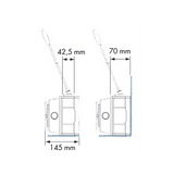 Bomba manual de simple efecto Plastimo 11722