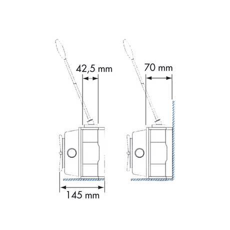 Bomba manual de simple efecto Plastimo 11722