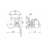 Stillpumpe für Druckwasserkreisläufe, Autoklaven-Jetpumpe, 12 Volt, 774