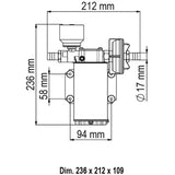Autoklavenpumpe UP6/e 12 V.