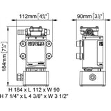 Marco Zahnradpumpe 12/24 V 164 931 15