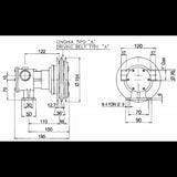 Still selbstansaugende Pumpe mit elastischem Laufrad PM 36 Em 2008 Motorkühlungslaufrad